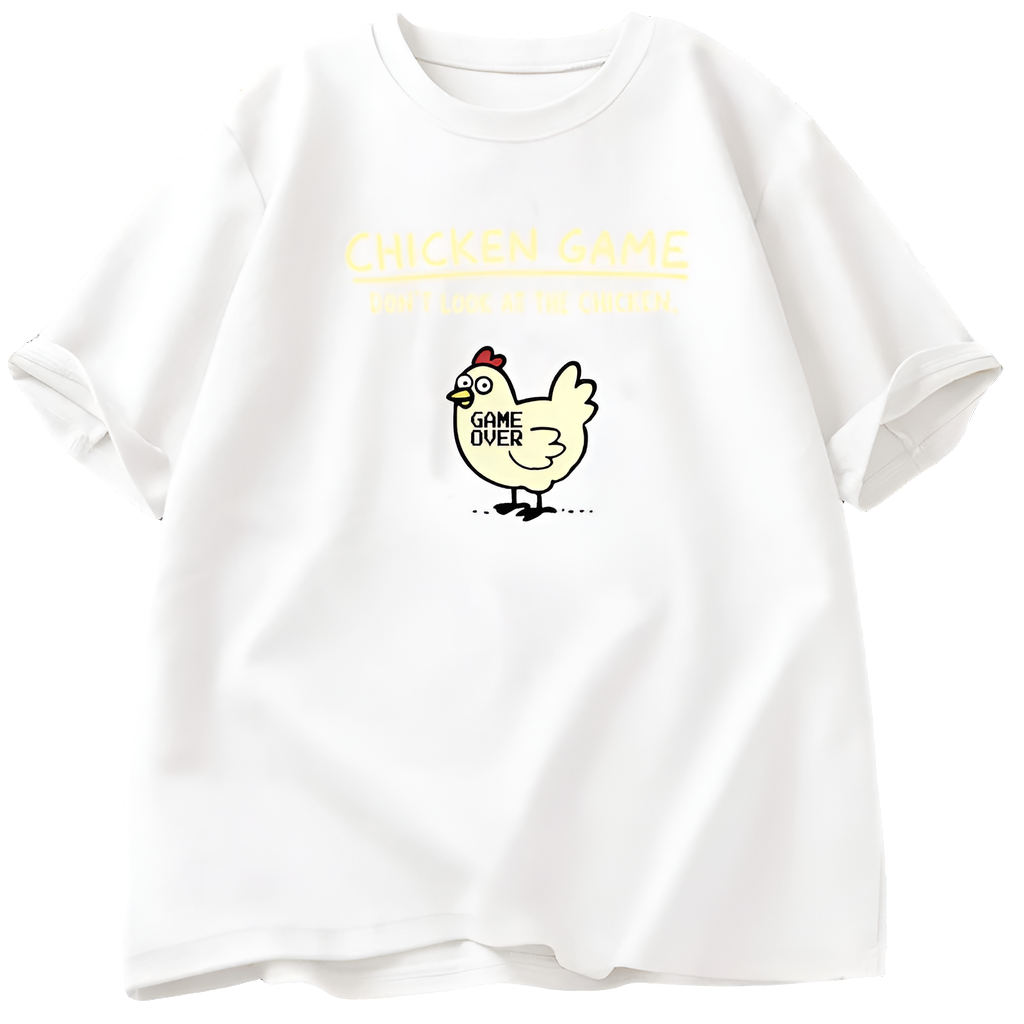 T-shirt The chicken game