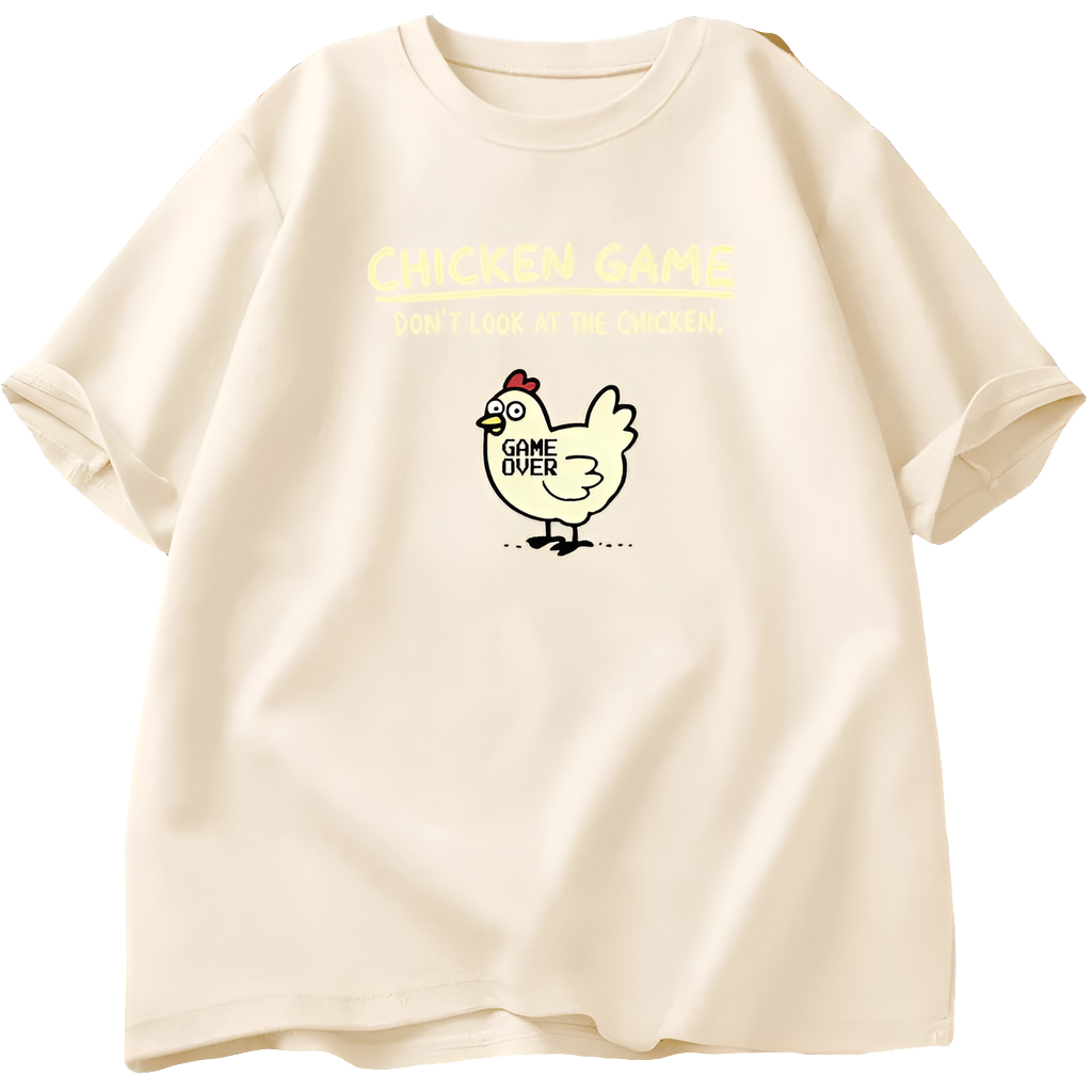 T-shirt The chicken game